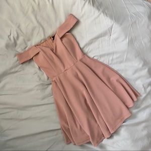 Off the Shoulder Homecoming Dress